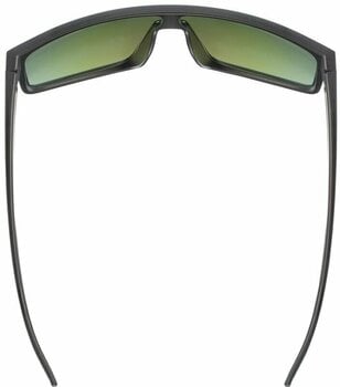 Okulary sportowe UVEX LGL 51 Black Matt/Mirror Green - 5