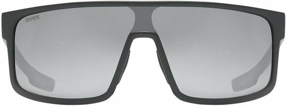 Sportsbriller UVEX LGL 51 Black Matt/Mirror Silver - 2