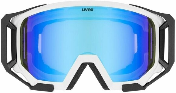 Cyklistické okuliare UVEX Athletic CV Bike Cloud Matt/Mirror Blue/Colorvision Green Cyklistické okuliare - 2