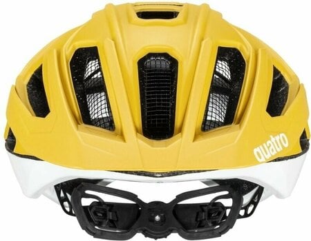 Bike Helmet UVEX Quatro CC Sunbee/White 52-57 Bike Helmet - 4