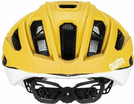 Bike Helmet UVEX Quatro CC Sunbee/White 56-61 Bike Helmet - 4