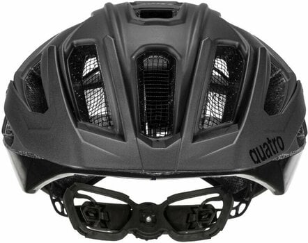 Bike Helmet UVEX Quatro CC All Black 52-57 Bike Helmet - 4