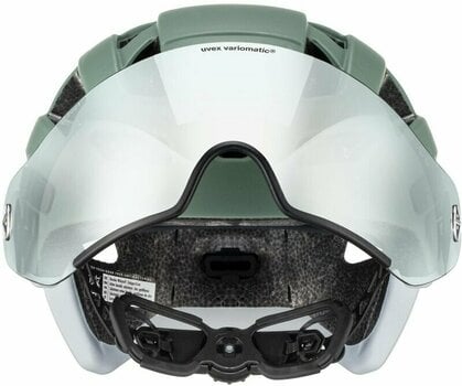Cyklistická helma UVEX Finale Visor Vario Moss Green/Cloud M 52-57 Cyklistická helma - 3