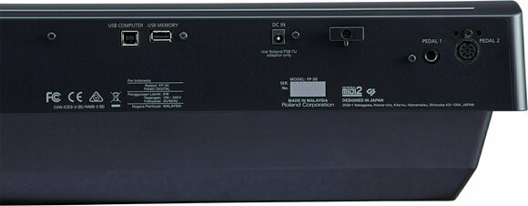 Pian de scenă digital Roland FP-30 BK Pian de scenă digital - 4