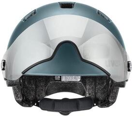 Cykelhjelm UVEX Rush Visor Deep Turquoise Matt 55-58 Cykelhjelm - 3