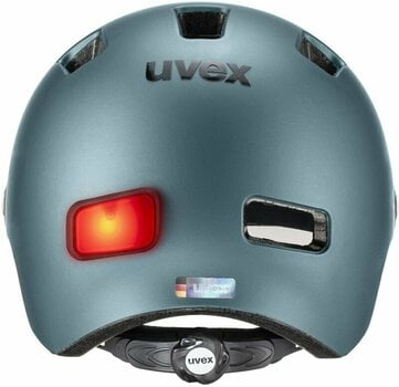 Bike Helmet UVEX Rush Visor Deep Turquoise Matt 55-58 Bike Helmet - 9