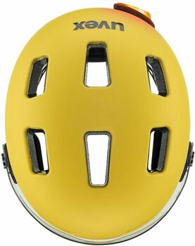 Bike Helmet UVEX Rush Visor Sunbee Matt 55-58 Bike Helmet - 6