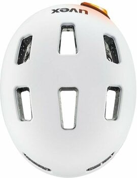 Cyklistická helma UVEX City 4 White/Skyfall Matt 55-58 Cyklistická helma - 4