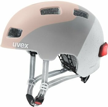 Cyklistická helma UVEX City 4 Dust Rose/Grey Wave 51-55 Cyklistická helma - 2