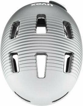 Cyklistická helma UVEX City 4 White/Grey Matt WE 55-58 Cyklistická helma - 3