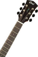 Elektroakustická kytara Dreadnought Cort Core-DC Mahogany Open Pore Black Burst Elektroakustická kytara Dreadnought - 4