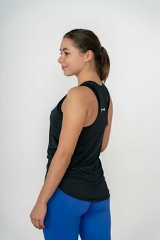 Fitnes majica Nebbia FIT Activewear Tank Top “Airy” with Reflective Logo Black M Fitnes majica - 5