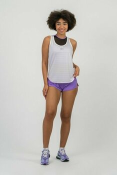 Treenipaita Nebbia FIT Activewear Tank Top “Airy” with Reflective Logo White XS Treenipaita - 10