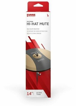 Accesorio amortiguador para tambores Evans SO14HAT SoundOff Hi-Hat Mute - 2