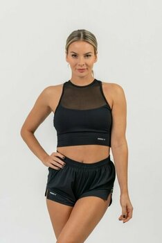 Fitness hlače Nebbia FIT Activewear Smart Pocket Shorts Black XS Fitness hlače - 3