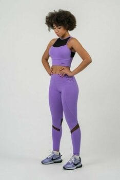 Fitness Trousers Nebbia FIT Activewear High-Waist Leggings Lila XS Fitness Trousers - 3