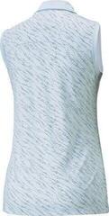 Polo majice Puma Womens Cloudspun Whitewater Sleeveless Lucite/Navy Blazer - 1