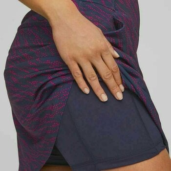 Saia/Vestido Puma Womens Pwrmesh Whitewater Skirt Navy Blazer/Orchid Shadow S - 5
