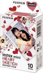 Fotopapir Fujifilm Instax Mini Hearts Hearts 10 pcs Fotopapir - 1