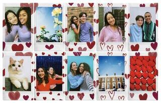 Fotopapir Fujifilm Instax Mini Hearts Hearts 10 pcs Fotopapir - 6