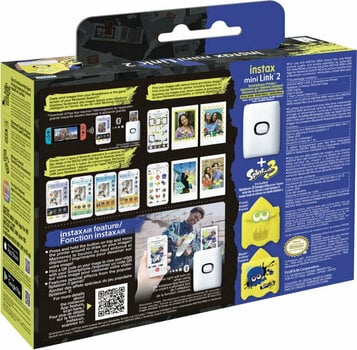 Pocket nyomtató Fujifilm Instax Mini Link2 Pocket nyomtató Clay White - Splatoon 3 Bundle - 10