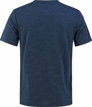 Outdoor T-Shirt Bula Pacific Solid Merino Wool Tee Denim S T-Shirt - 2