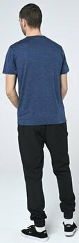 Outdoorové tričko Bula Pacific Solid Merino Wool Tee Denim XL Tričko - 6