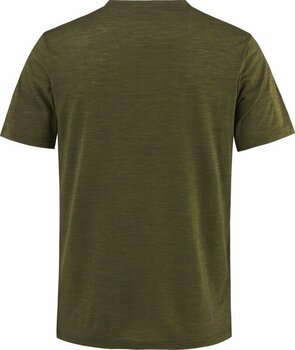 Outdoor T-Shirt Bula Pacific Solid Merino Wool Tee Moss S T-Shirt - 2