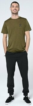T-shirt de exterior Bula Pacific Solid Merino Wool Tee Moss S T-Shirt - 5