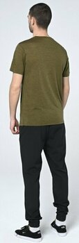 Ulkoilu t-paita Bula Pacific Solid Merino Wool Tee Moss S T-paita - 6