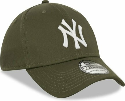 Casquette New York Yankees 39Thirty MLB League Essential Olive/White L/XL Casquette - 3