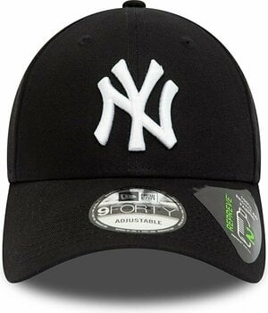 Czapka z daszkiem New York Yankees 9Forty MLB Repreve League Essential Black/White UNI Czapka z daszkiem - 2