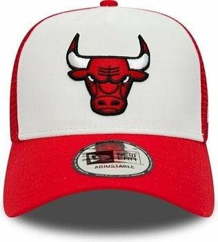 Kappe Chicago Bulls 9Forty AF Trucker NBA Team Clear White/Red UNI Kappe - 2