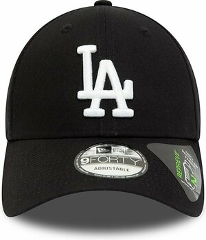 Czapka z daszkiem Los Angeles Dodgers 9Forty MLB Repreve League Essential Black/White UNI Czapka z daszkiem - 2