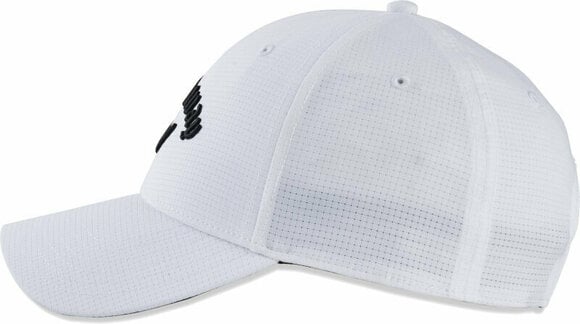 Cap Callaway Womens Performance Side Crested Structured Adjustable White - 3