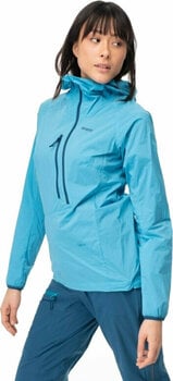 Outdoor Jacke Bergans Cecilie Light Wind Anorak Women Clear Ice Blue XS Outdoor Jacke - 4