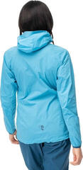 Outdoor Jacket Bergans Cecilie Light Wind Anorak Women Clear Ice Blue - 2