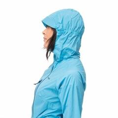 Outdoor Jacket Bergans Cecilie Light Wind Anorak Women Clear Ice Blue - 6