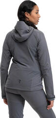 Jachetă Bergans Cecilie Mountain Softshell Women Solid Dark Grey/Cloudberry Yellow - 2
