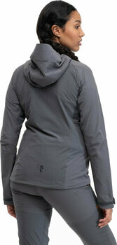 Outdoorjas Bergans Cecilie Mountain Softshell Jacket Women Solid Dark Grey/Cloudberry Yellow XS Outdoorjas - 3