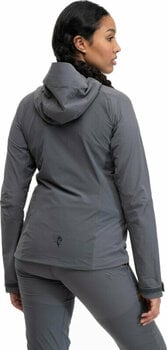 Яке Bergans Cecilie Mountain Softshell Jacket Women Solid Dark Grey/Cloudberry Yellow S Яке - 3