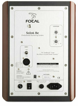 2-obsežni aktivni studijski monitor Focal Solo6 Be Red Burr Ash - 5