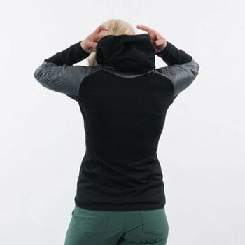 Outdoorjas Bergans Cecilie Light Insulated Hybrid Jacket Women Solid Dark Grey/Black M Outdoorjas - 4