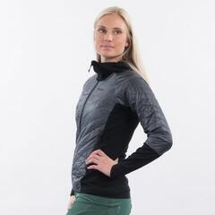 Outdorová bunda Bergans Cecilie Light Insulated Hybrid Women Solid Dark Grey/Black - 2