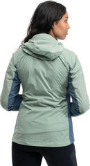 Outdorová bunda Bergans Rabot Lt Windbreaker Women Jade Green/Orion Blue - 3