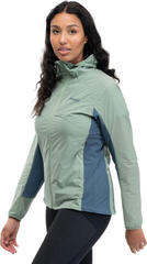Outdorová bunda Bergans Rabot Lt Windbreaker Women Jade Green/Orion Blue - 4