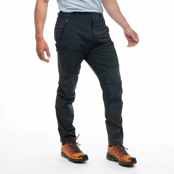 Панталони Bergans Rabot V2 Softshell Pants Men Black/Dark Shadow Grey 48 Панталони - 3