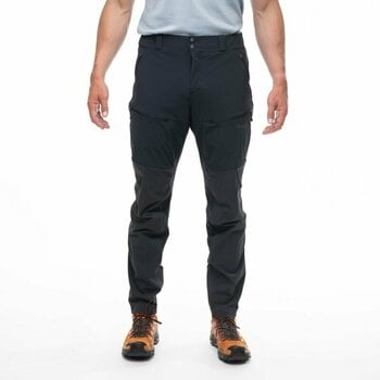 Outdoorové kalhoty Bergans Rabot V2 Softshell Pants Men Black/Dark Shadow Grey 54 Outdoorové kalhoty - 2