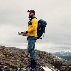 Pantaloni Bergans Rabot V2 Softshell Men Orion Blue 56 Pantaloni - 2