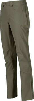 Outdoorové kalhoty Bergans Vandre Light Softshell Pants Women Green Mud 36 Outdoorové kalhoty - 3